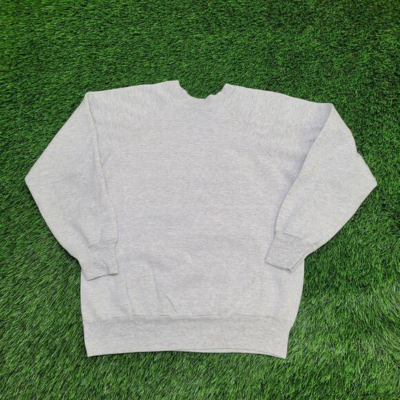 Vintage 1991 Earth Day Sweatshirt Womens Medium 19x22 Gray - Picture 2 of 14